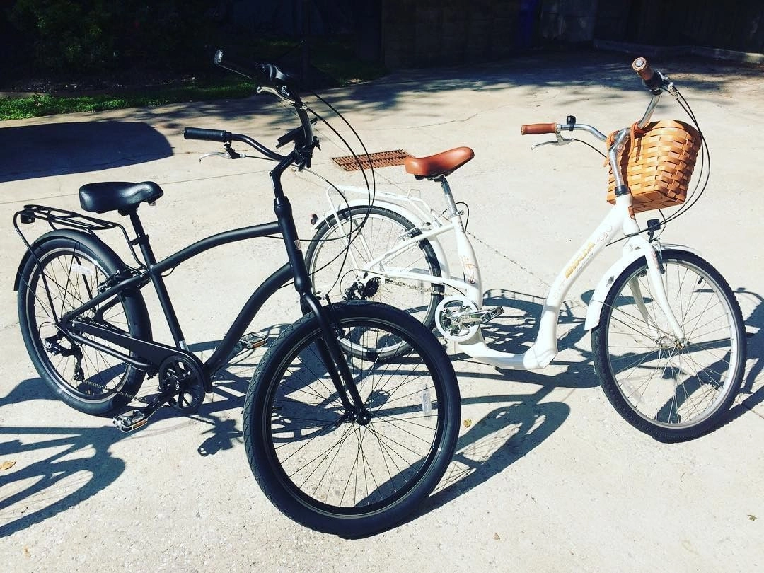 sixthreezero EVRYjourney Men's Casual Edition 7-Speed w/ Integrated Cable Lock, Light and Basket