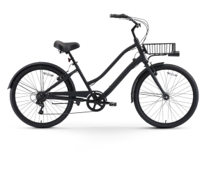 sixthreezero EVRYjourney Men's Casual Edition 7-Speed w/ Integrated Cable Lock, Light and Basket