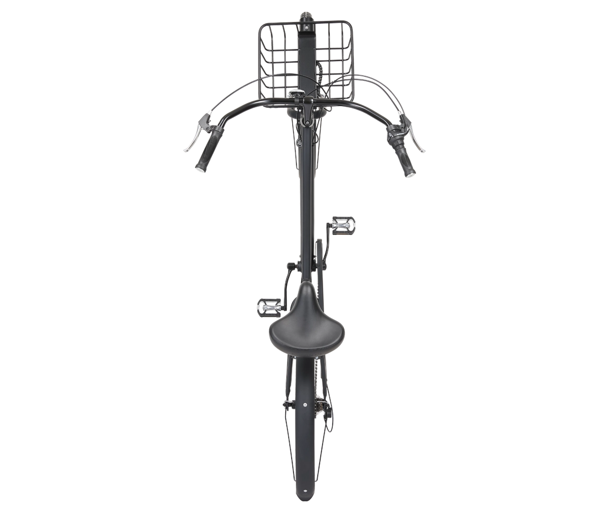 sixthreezero EVRYjourney Men's Casual Edition 7-Speed w/ Integrated Cable Lock, Light and Basket