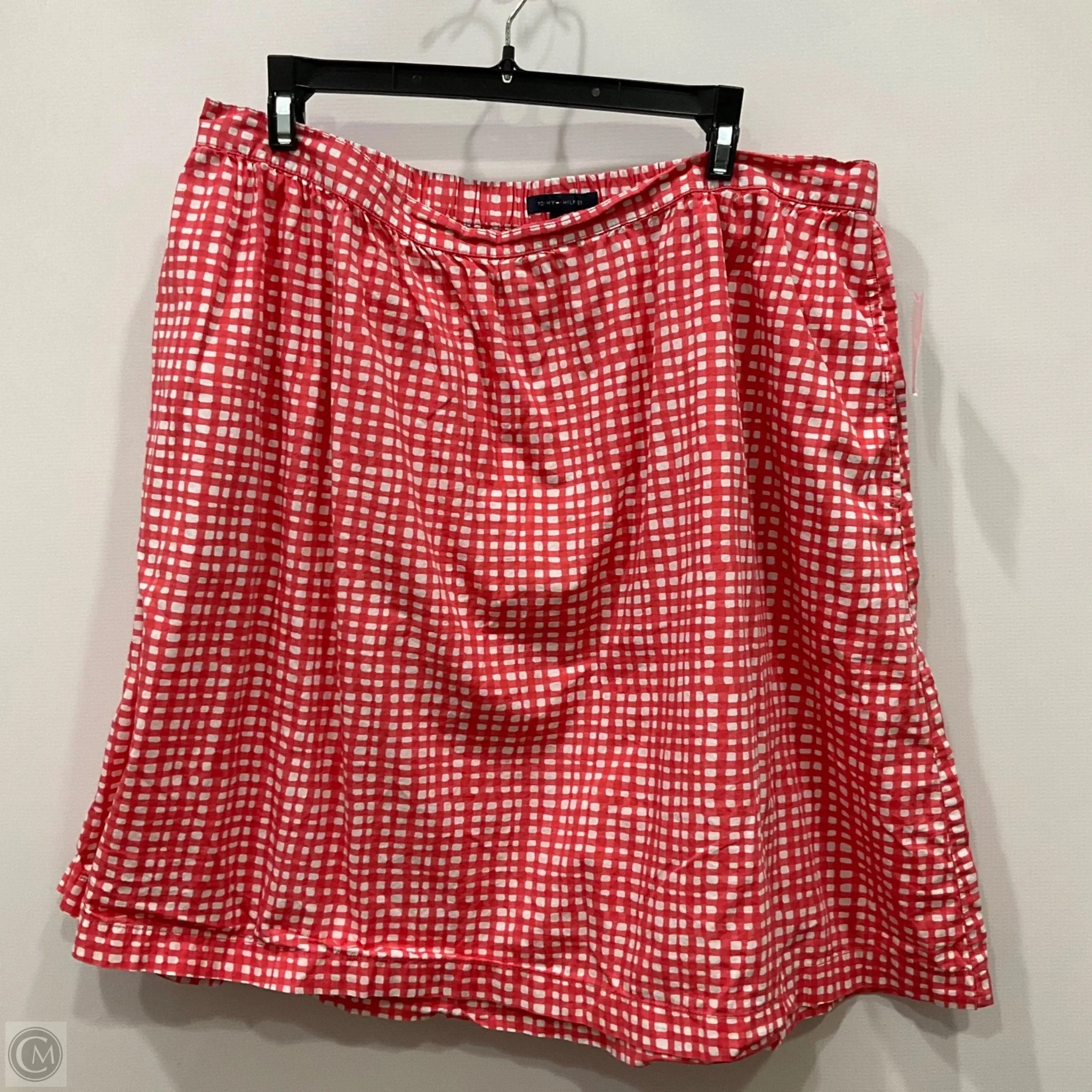 Skirt Mini & Short By Tommy Hilfiger In Red, Size: Xl