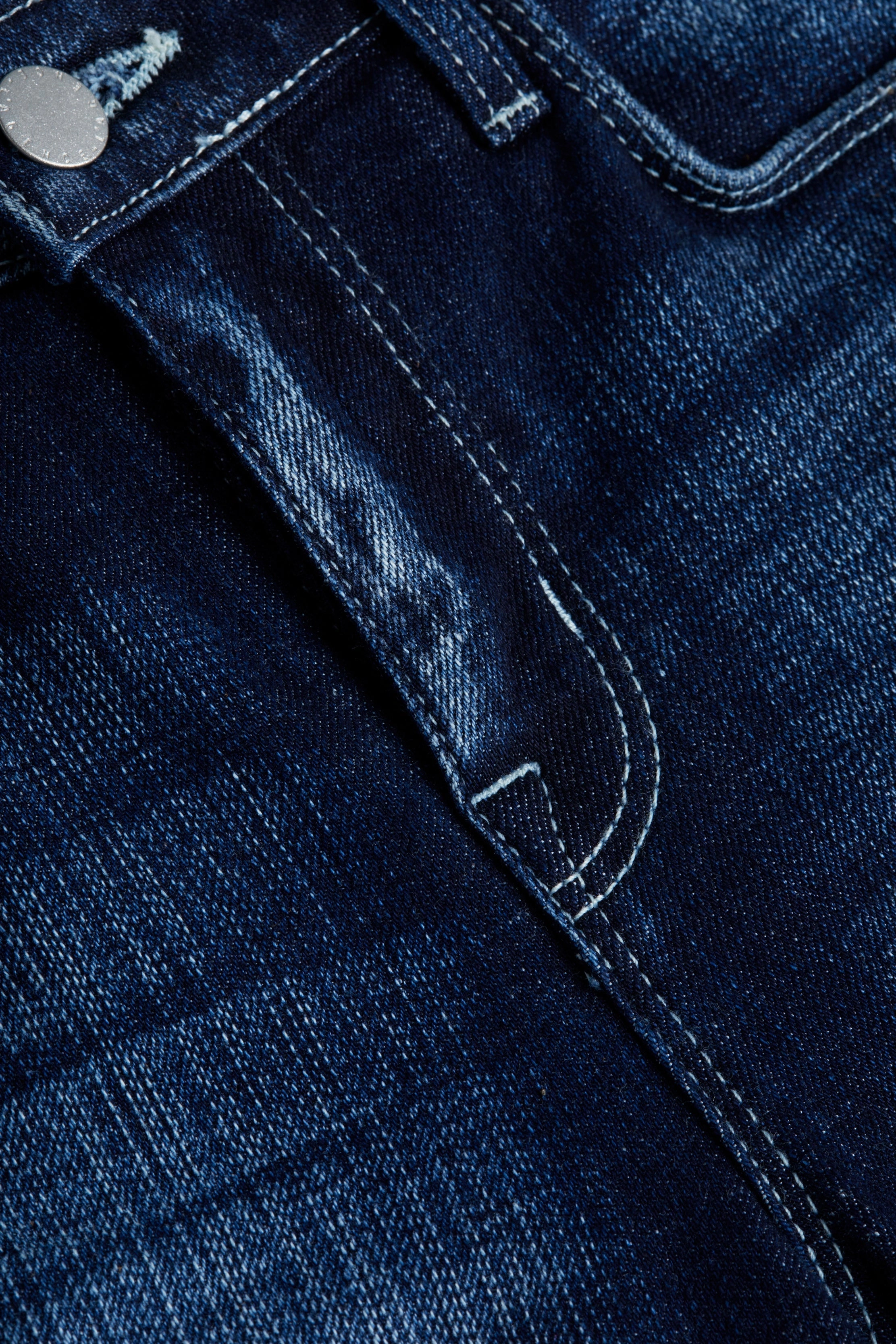 Sneeki Low-Rise Straight-Leg Jean