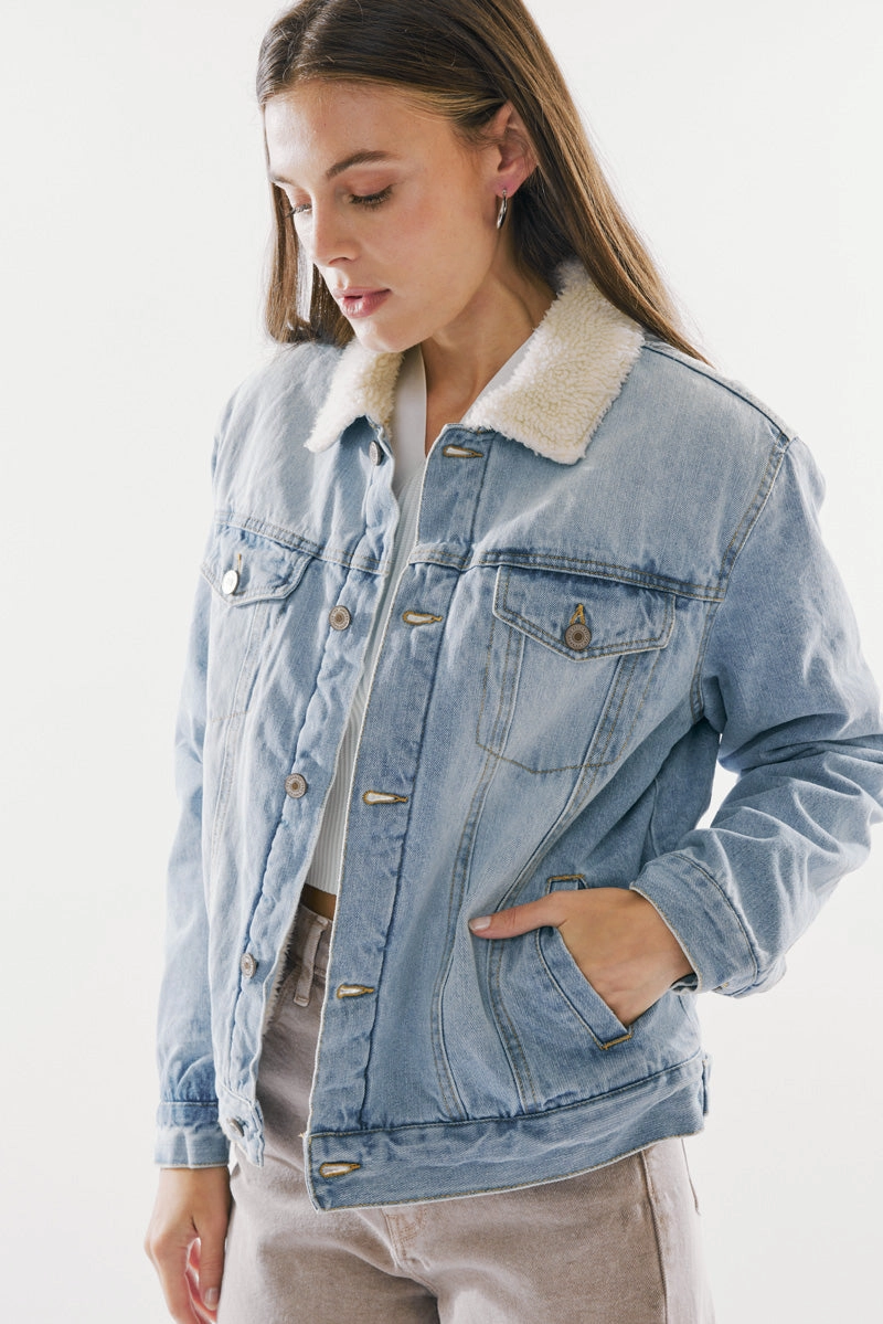 Sonny Sherpa Trucker Jacket