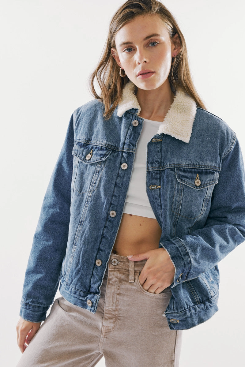 Sonny Sherpa Trucker Jacket