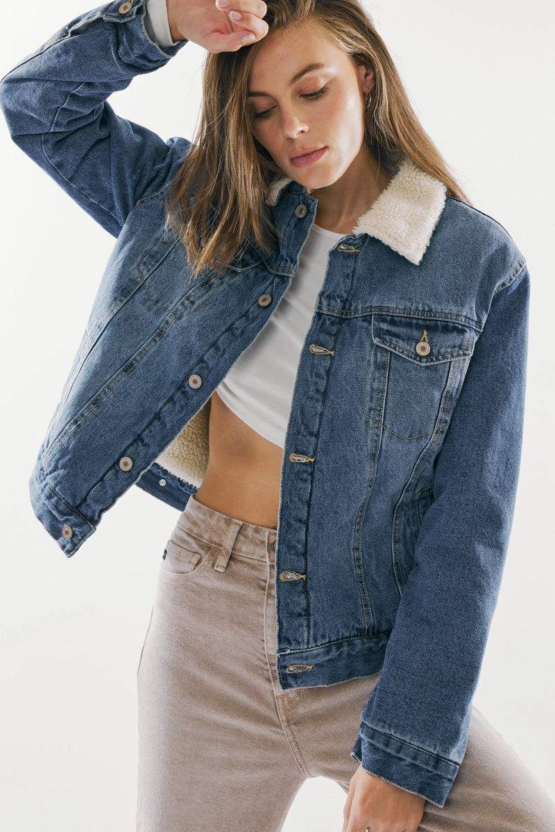 Sonny Sherpa Trucker Jacket