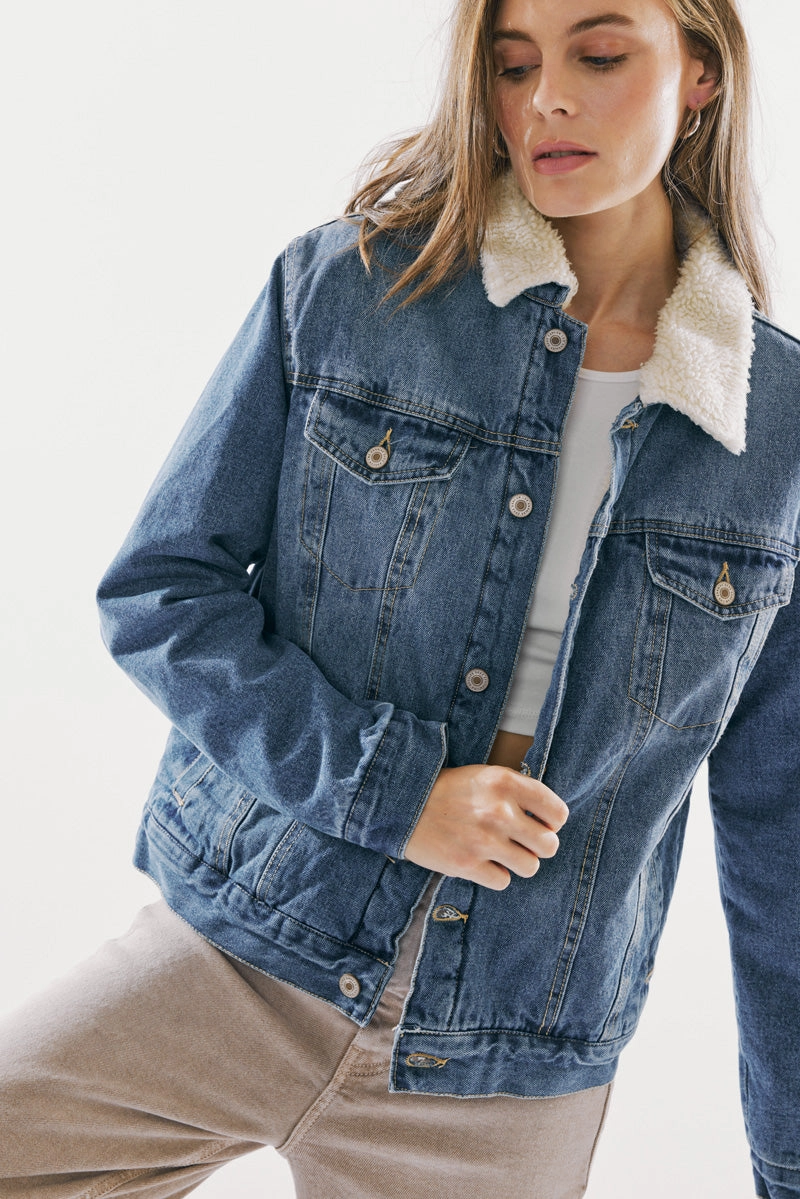 Sonny Sherpa Trucker Jacket