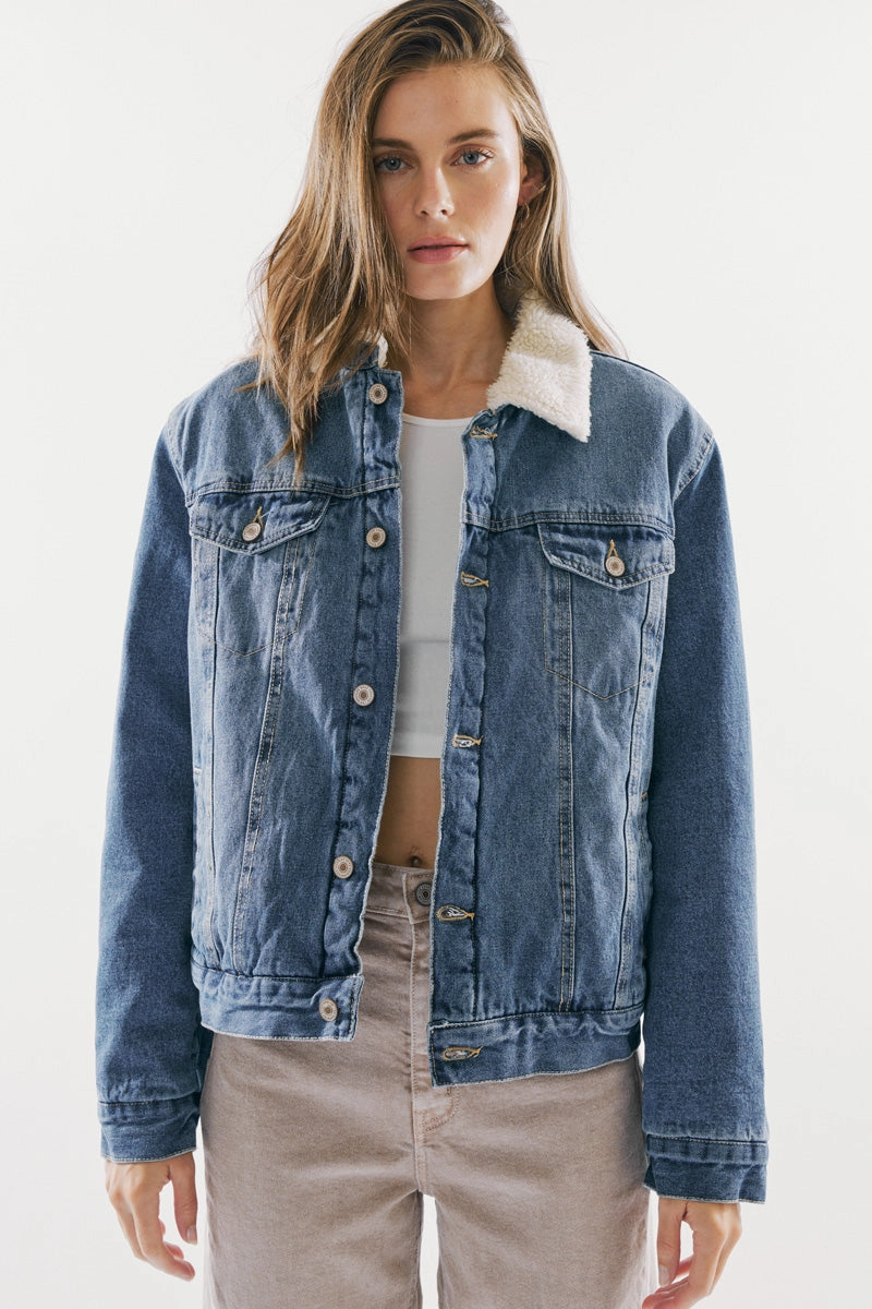 Sonny Sherpa Trucker Jacket
