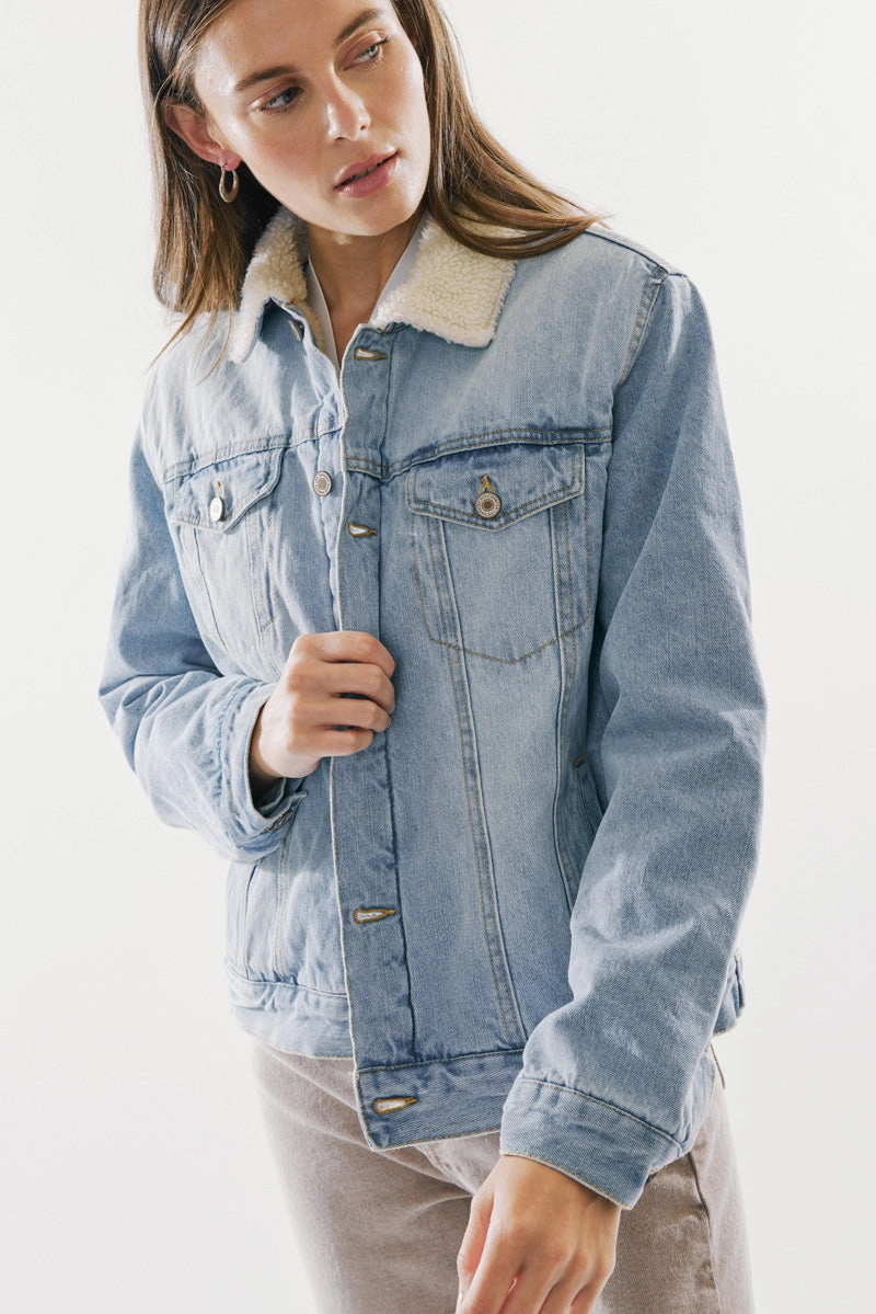Sonny Sherpa Trucker Jacket