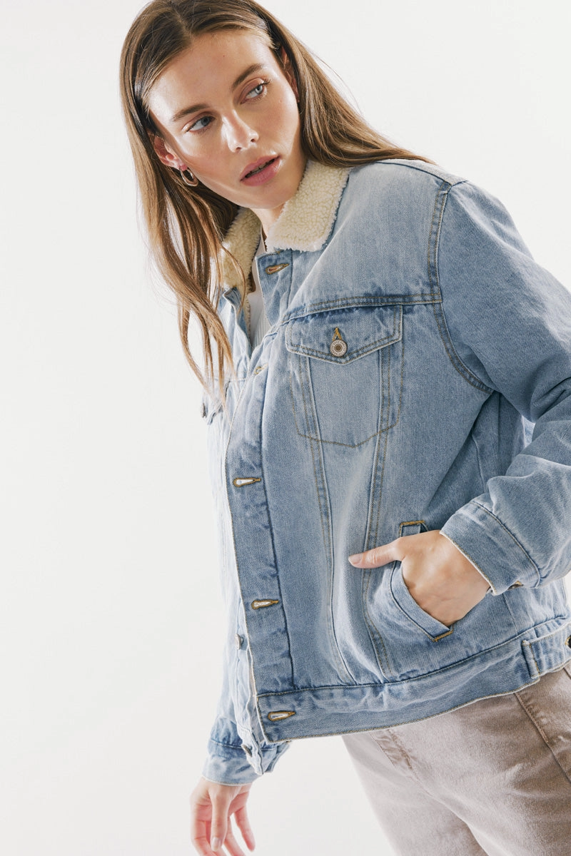 Sonny Sherpa Trucker Jacket