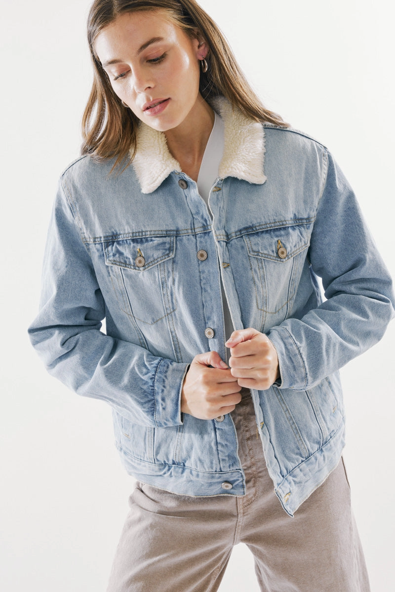 Sonny Sherpa Trucker Jacket