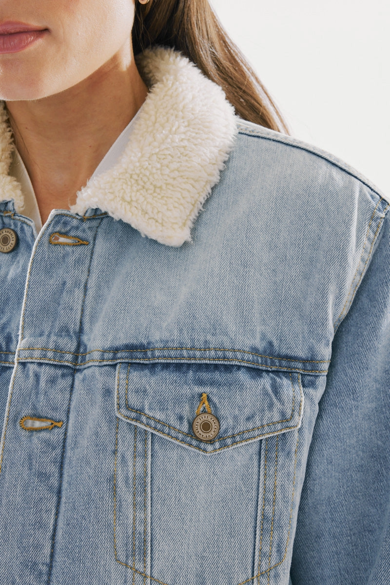 Sonny Sherpa Trucker Jacket