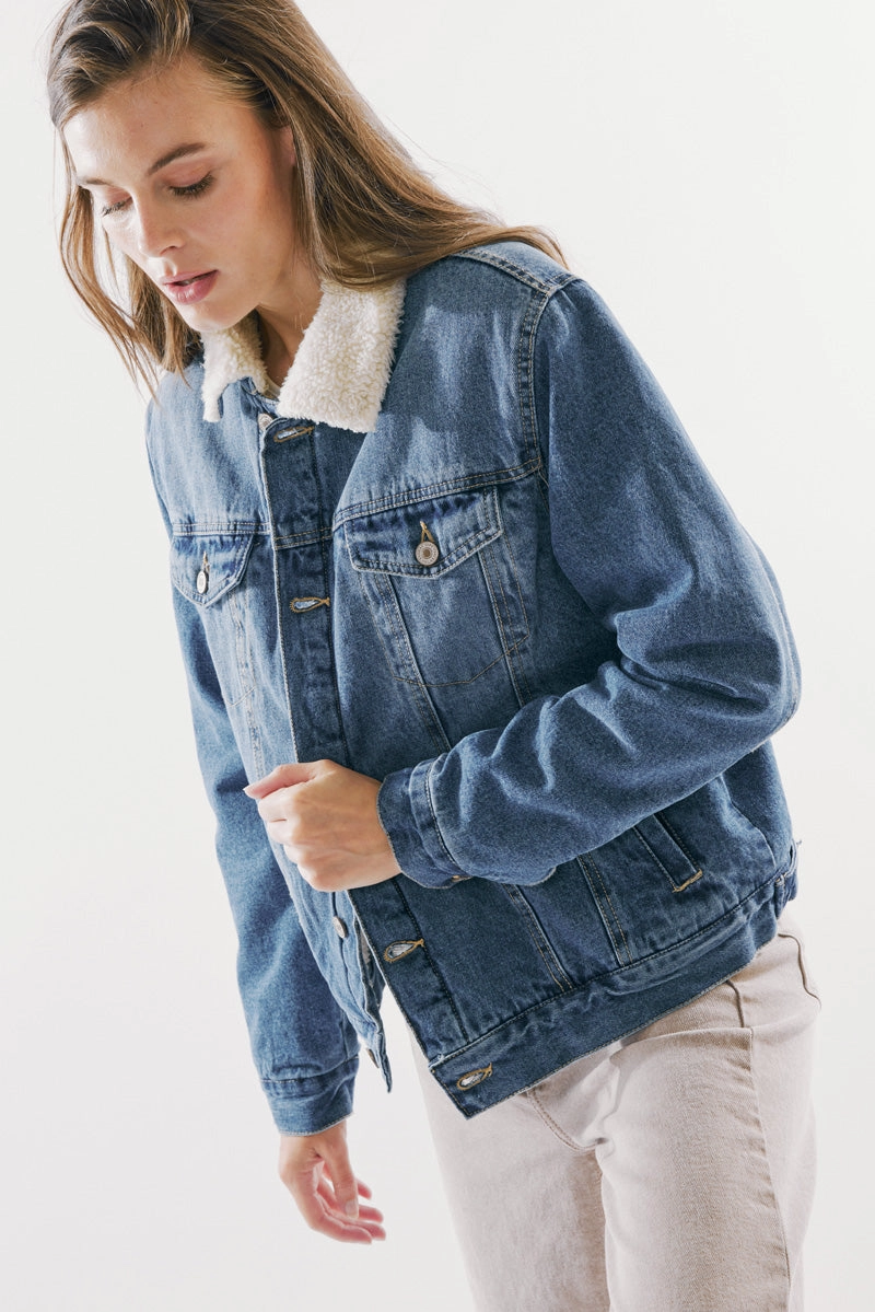 Sonny Sherpa Trucker Jacket