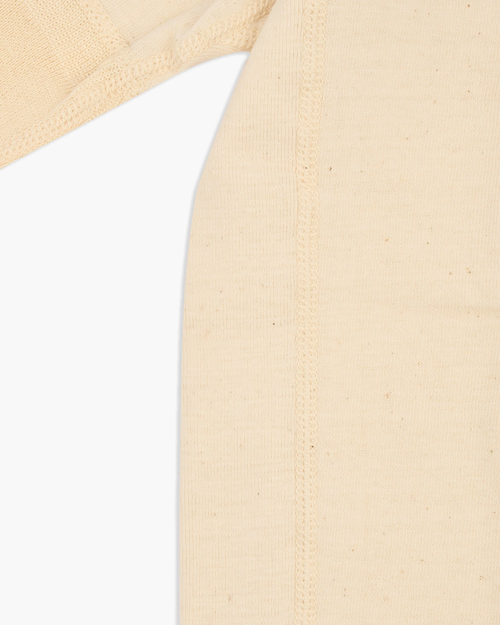 Stevenson Overall Co. SH SideFlex Loopwheeled S/S Henley - Oatmeal