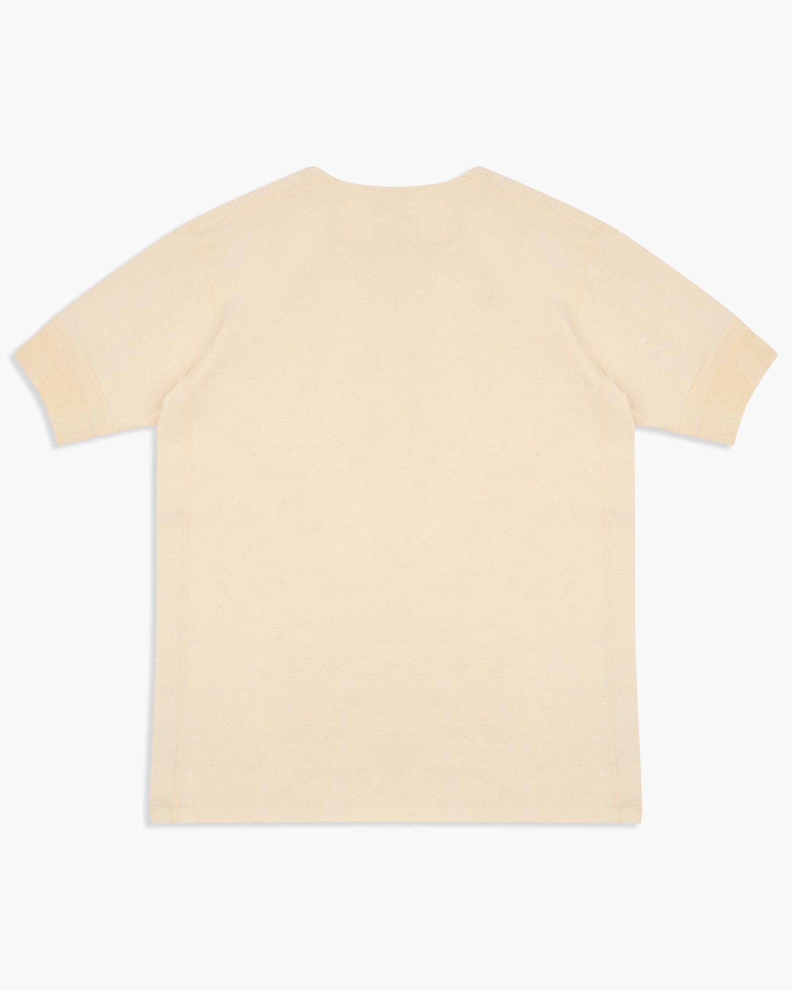 Stevenson Overall Co. SH SideFlex Loopwheeled S/S Henley - Oatmeal