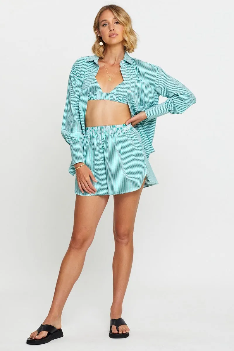 Stripe Shorts