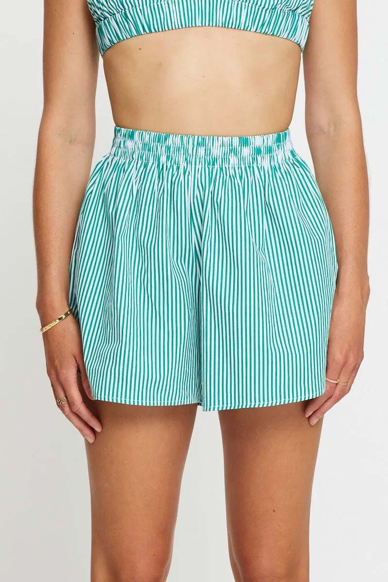 Stripe Shorts