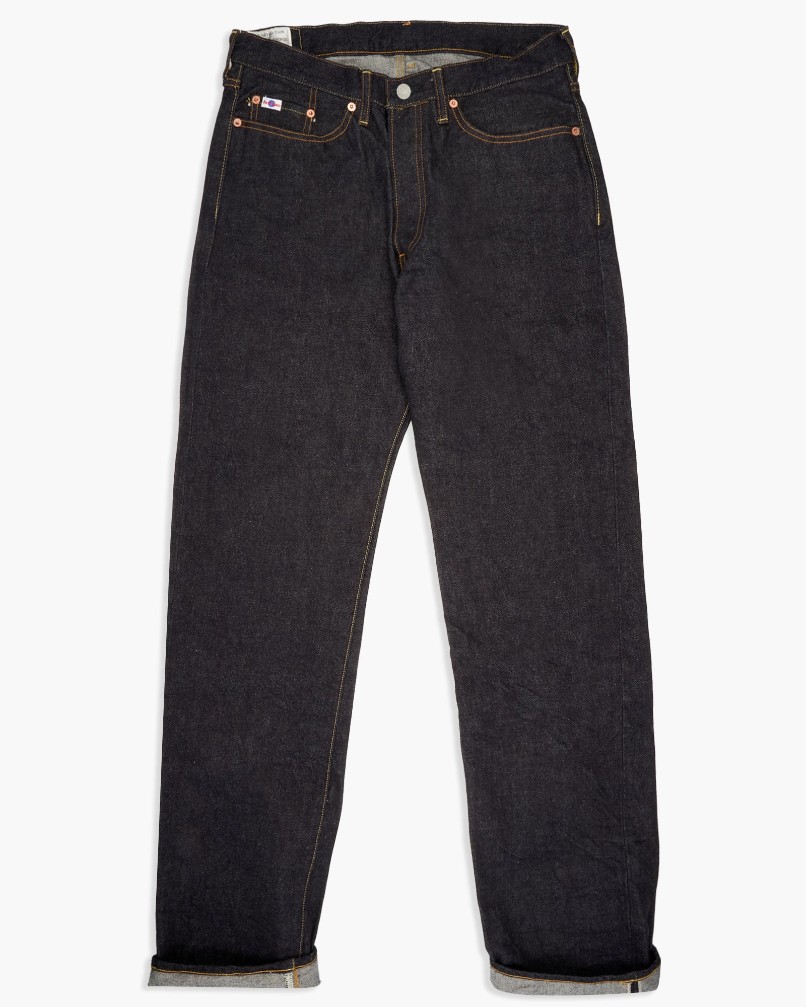 Studio D'Artisan SD-100 15oz Selvedge Tapered Mens Jeans - Onewash