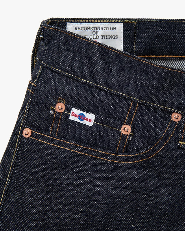 Studio D'Artisan SD-100 15oz Selvedge Tapered Mens Jeans - Onewash