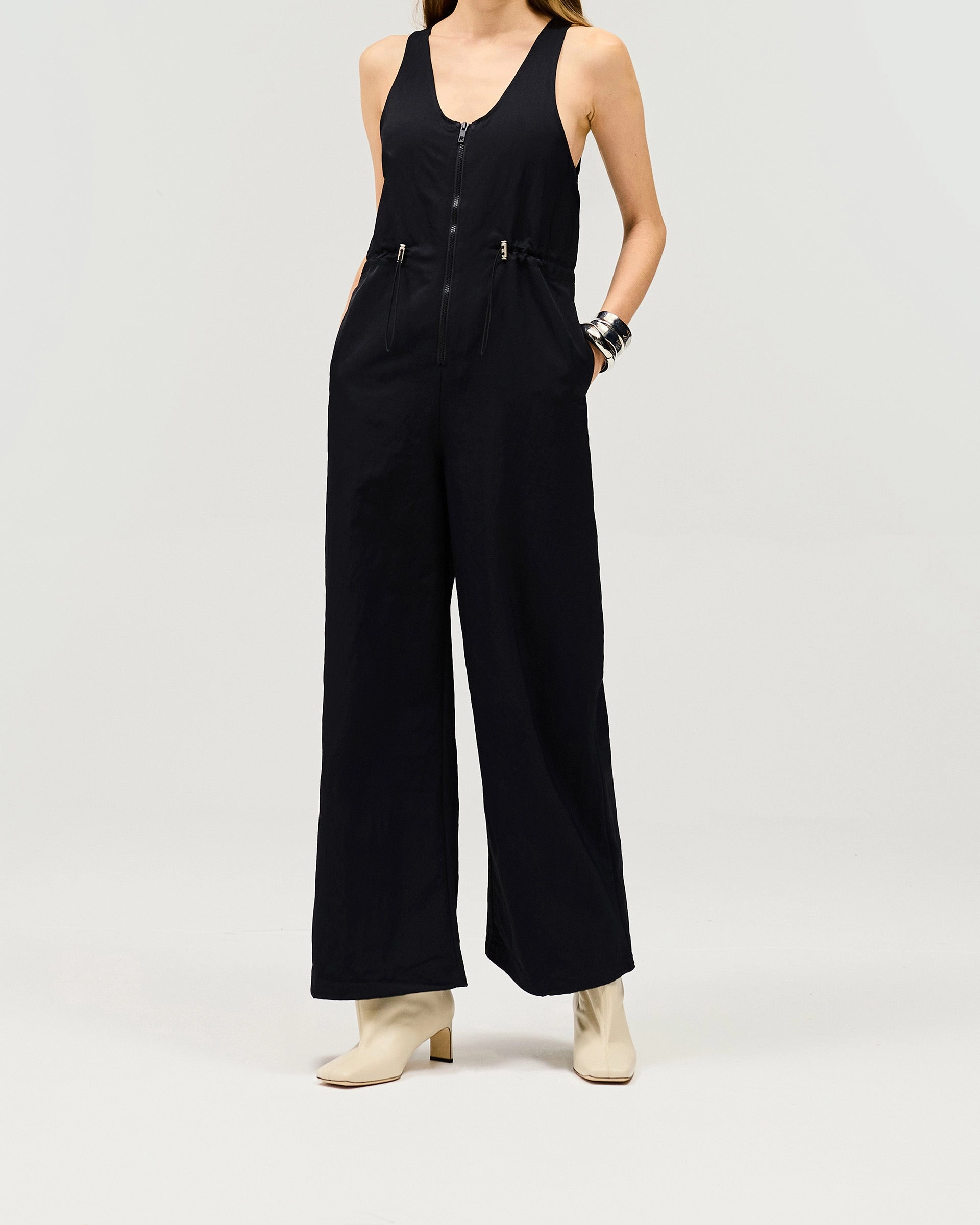 Subway Jumpsuit - Jet Black