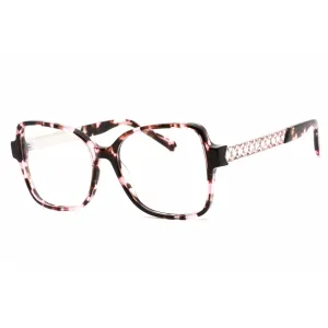 Swarovski Men's Eyeglasses - Butterfly Shape Colored Havana Plastic Frame | SK5448 055