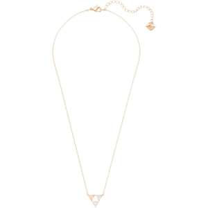 Swarovski Women's Necklace - Heroism Rose Gold Tone Plated White Crystals | 5528935