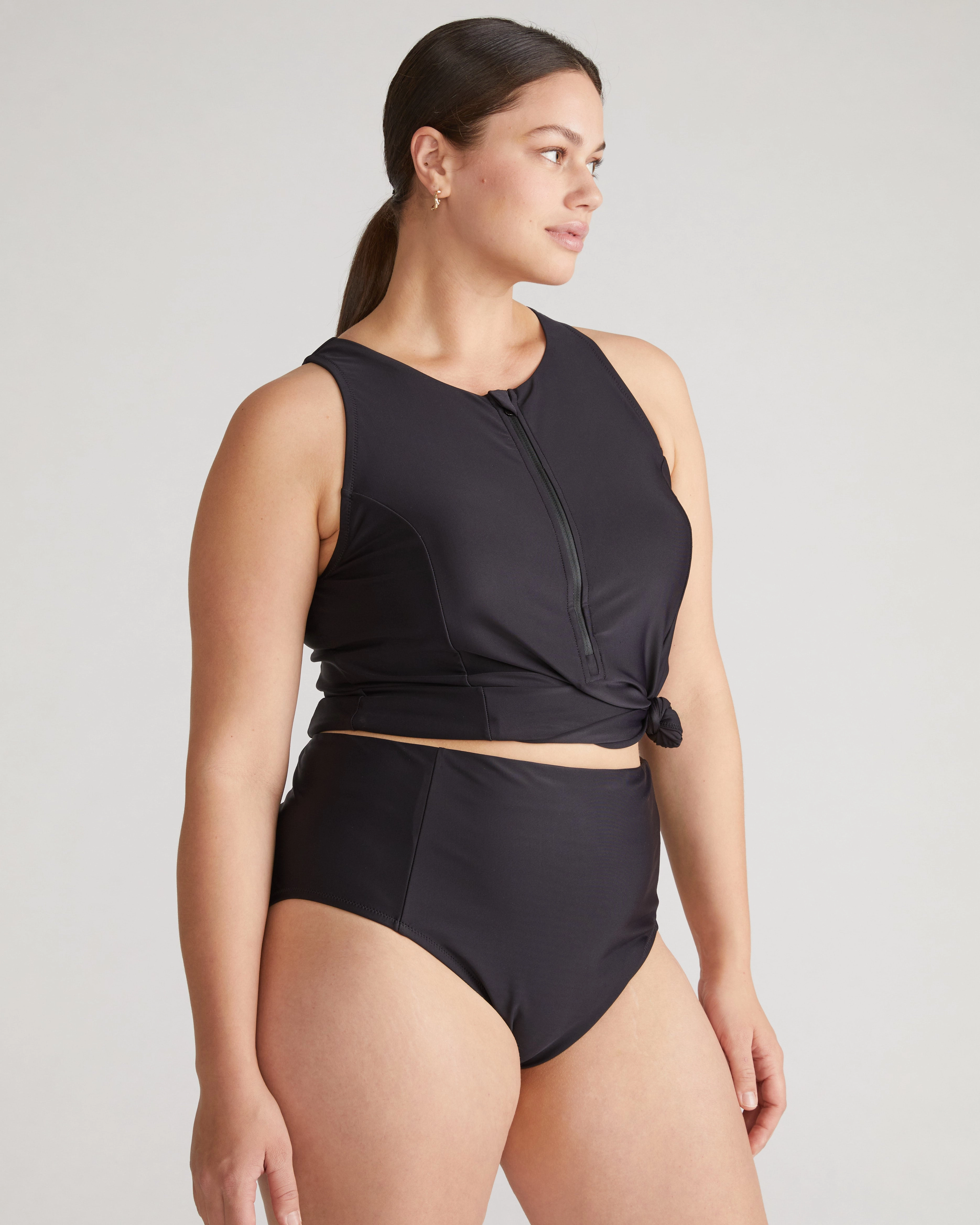 The Super High Bikini Bottom - Black