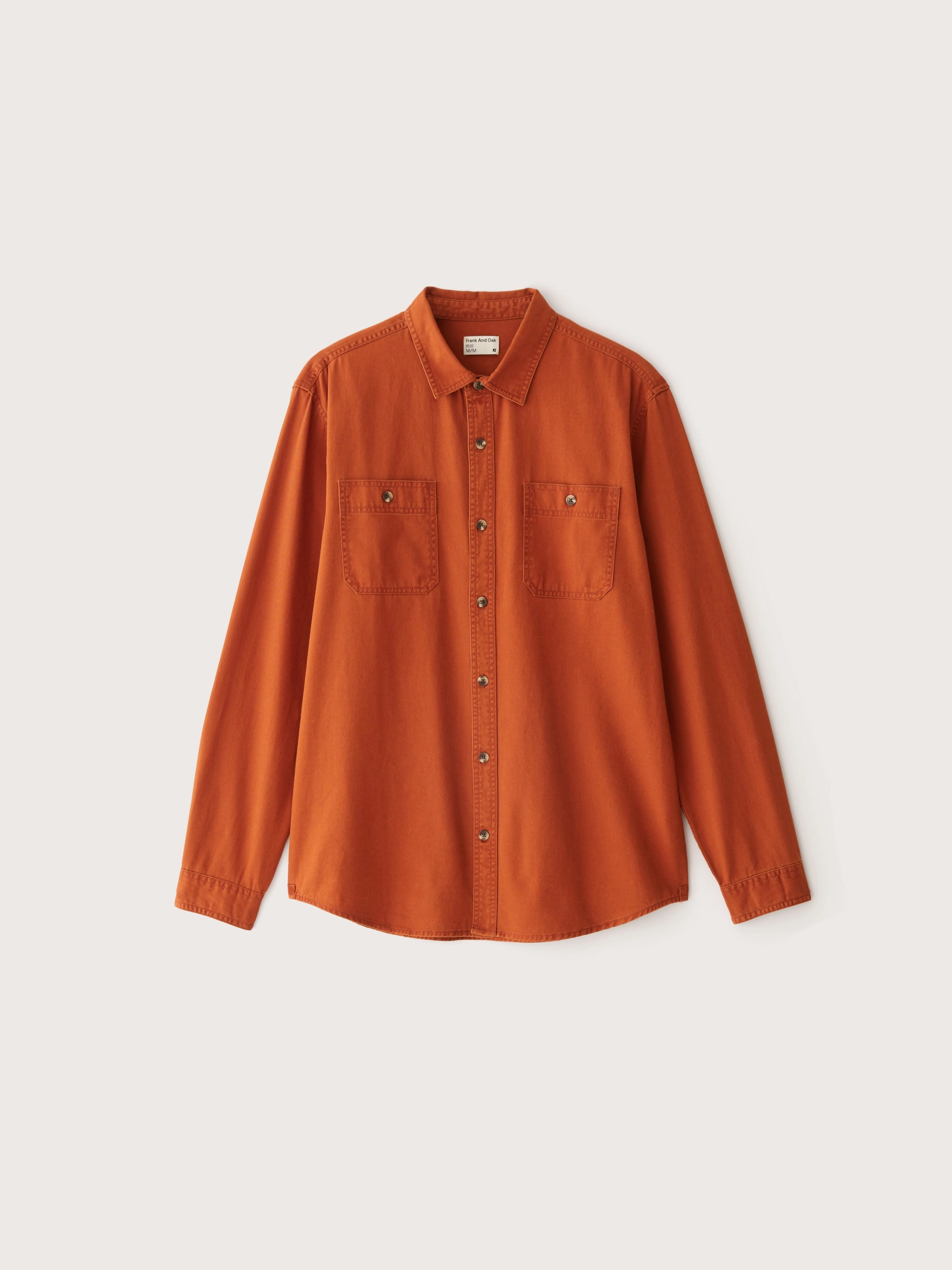 The Washed Worker Shirt in Paprika