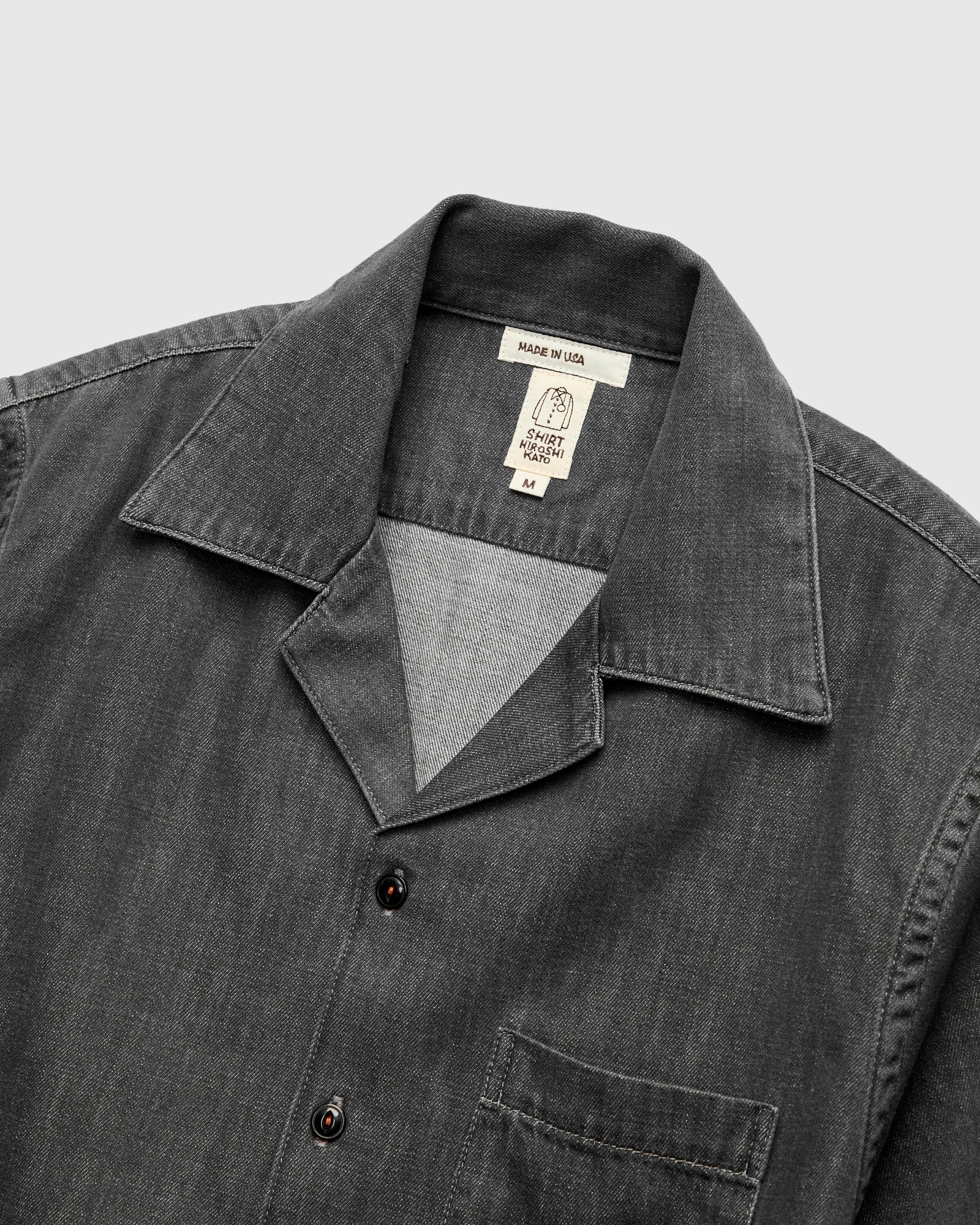 The Wrench Short Sleeve Shirt in Light Black