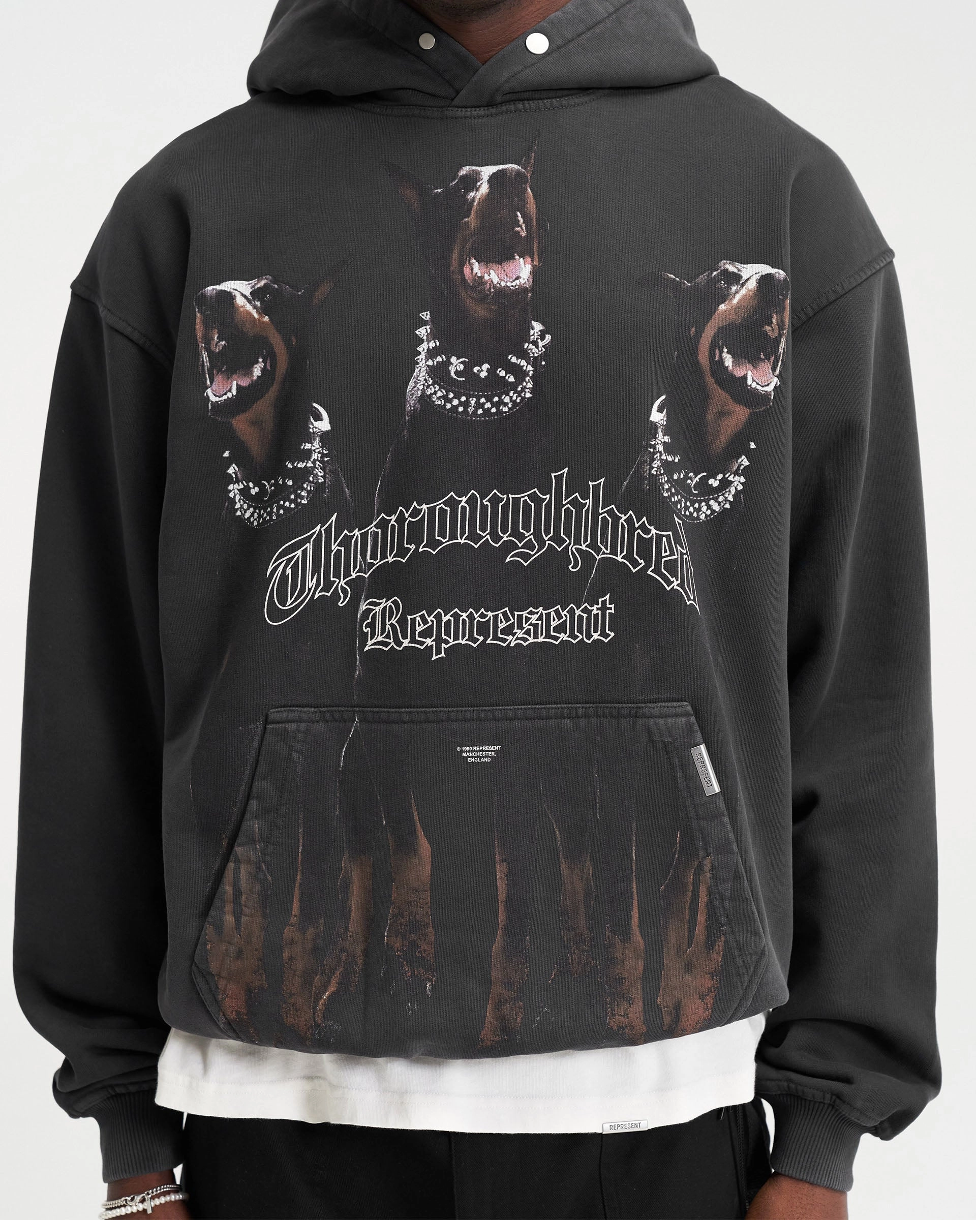 Thoroughbred Hoodie - Vintage Black
