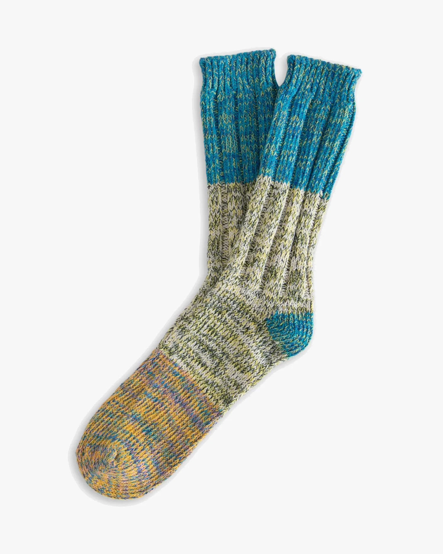 Thunders Love Charlie Collection Socks - Light Blue / Yellow