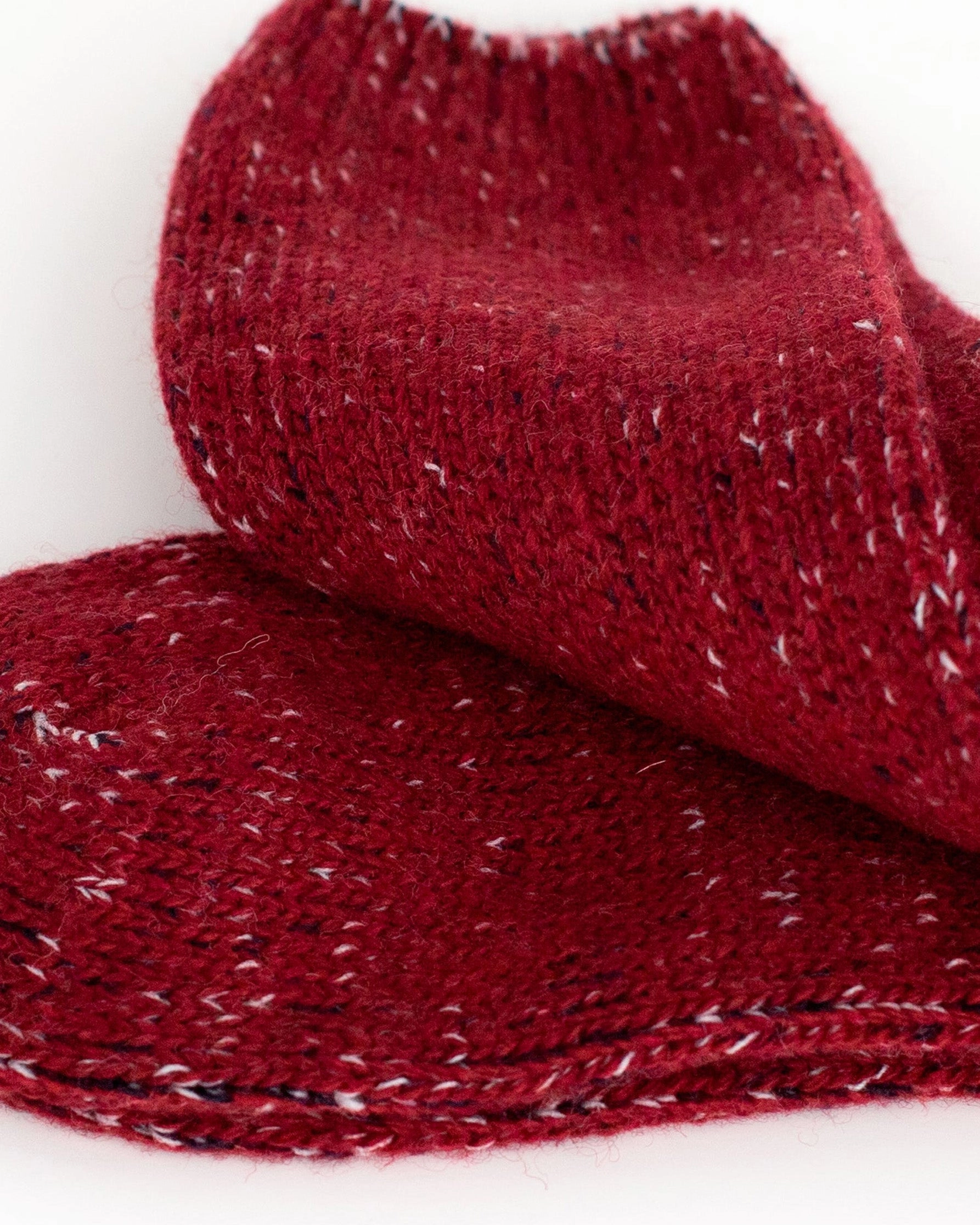 Thunders Love Wool Collection Recycled Socks - Burgundy