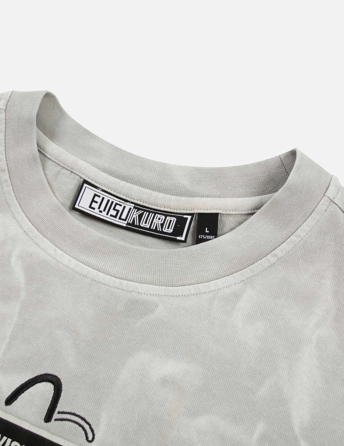 Tie-Dye with Seagull Loose Fit T-shirt
