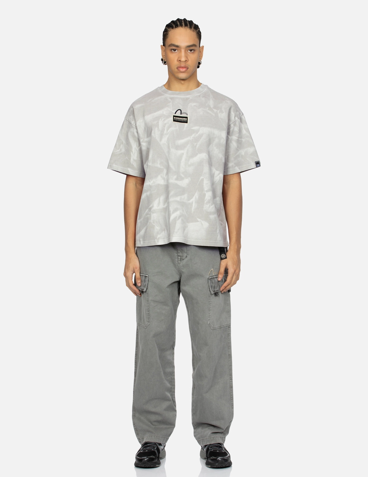 Tie-Dye with Seagull Loose Fit T-shirt