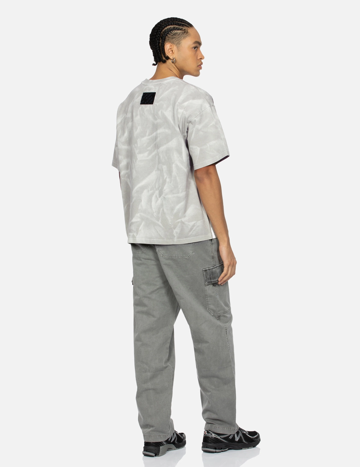 Tie-Dye with Seagull Loose Fit T-shirt