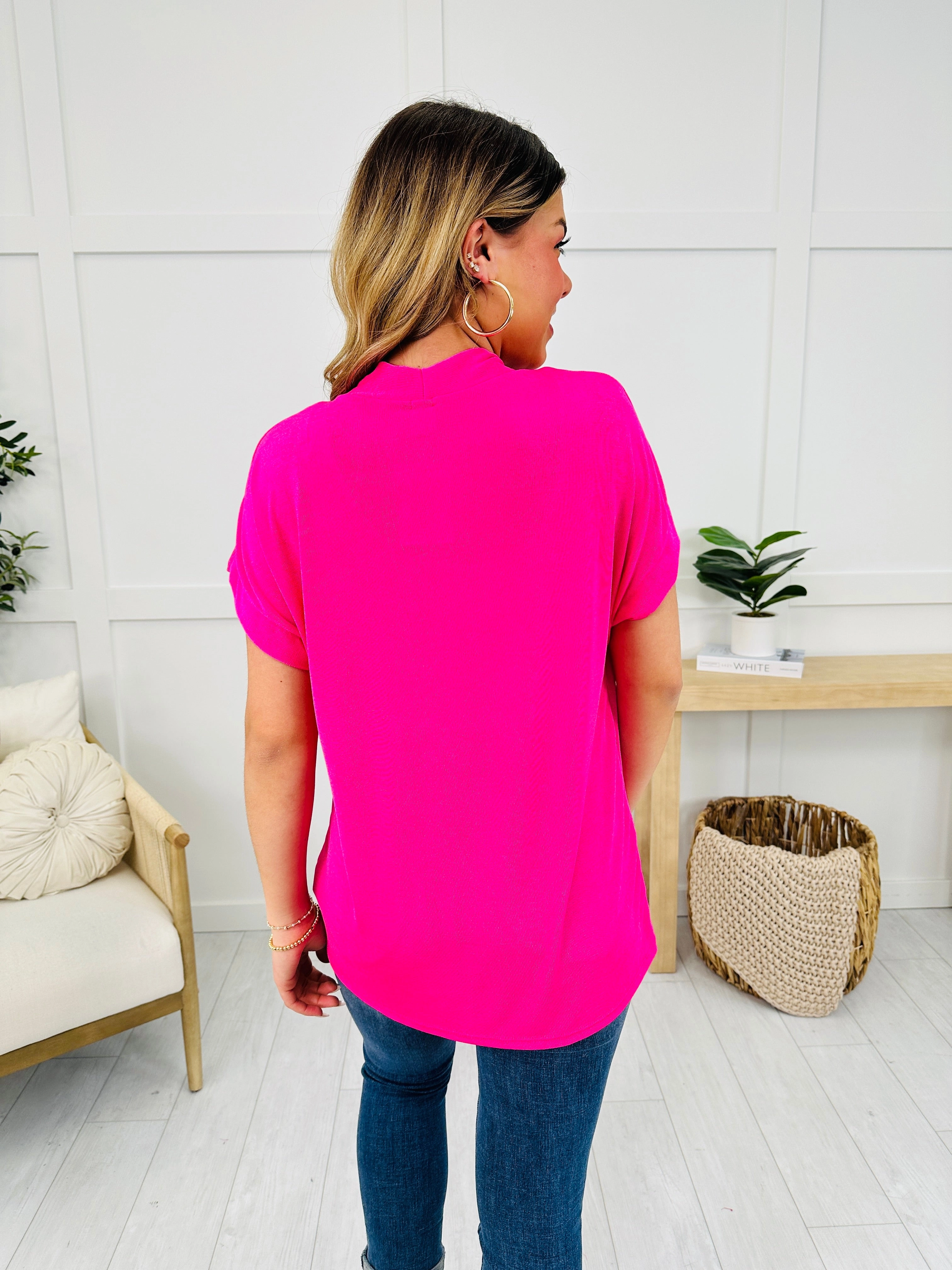 Timeless Twist Top- Multiple Colors!