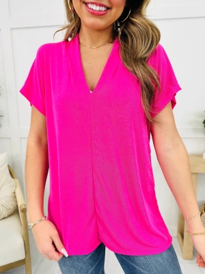 Timeless Twist Top- Multiple Colors!