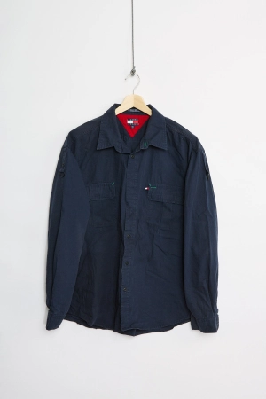 Tommy Hilfiger cotton ripstop overshirt (2XL)