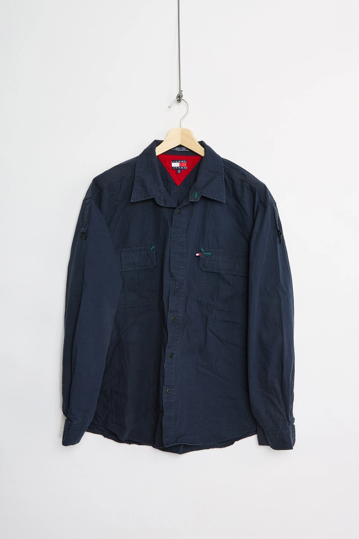 Tommy Hilfiger cotton ripstop overshirt (2XL)