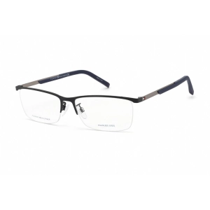 Tommy Hilfiger Men's Eyeglasses - Blue Stainless Steel Rectangular | TH 1700/F 0KU0 00