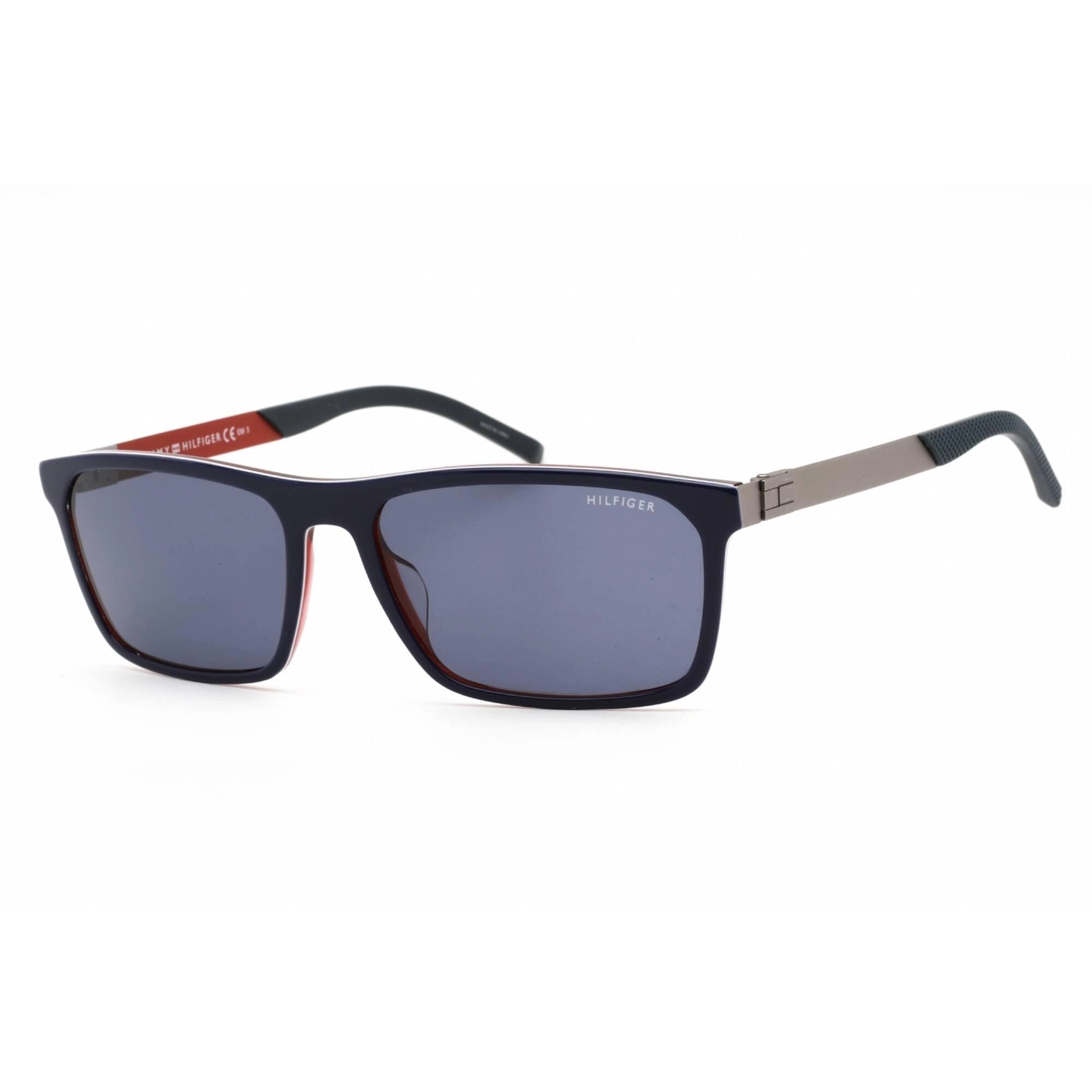 Tommy Hilfiger Men's Sunglasses - Blue Rectangular Frame Blue Lens | TH 1799/S 0PJP KU
