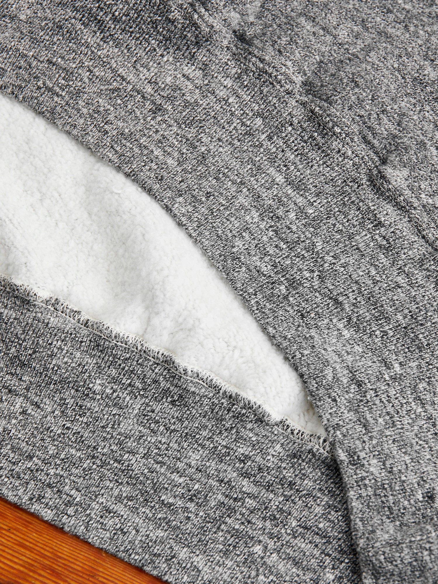 Tsuriami Loopwheel Hoodie in Heather Charcoal