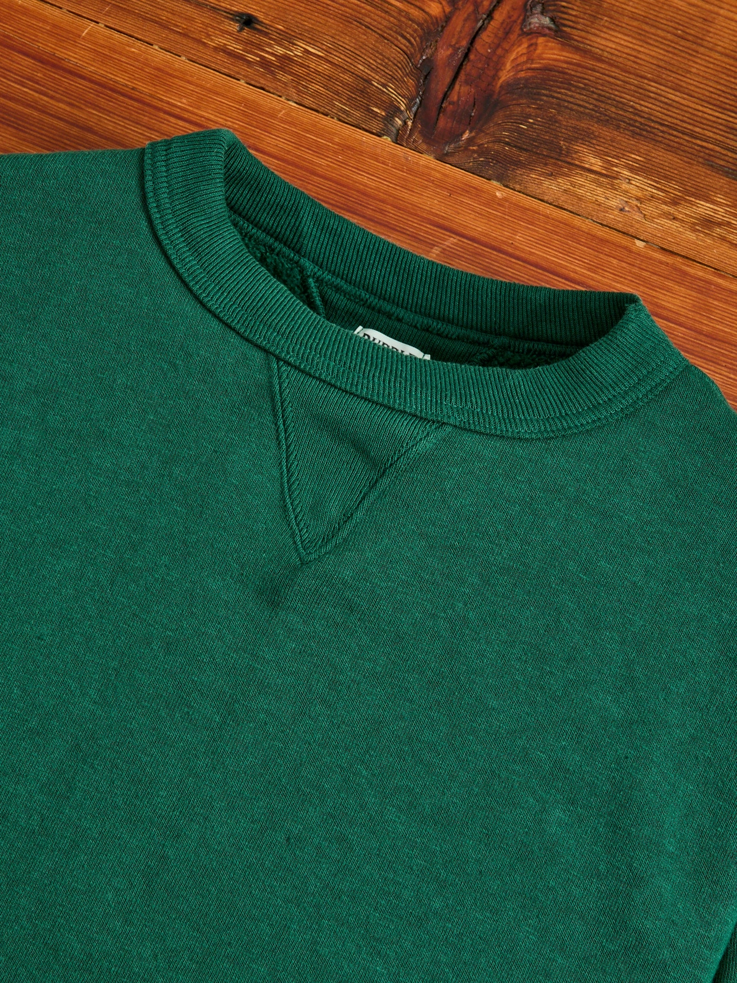 Tsuriami Loopwheel Sweatshirt in Green