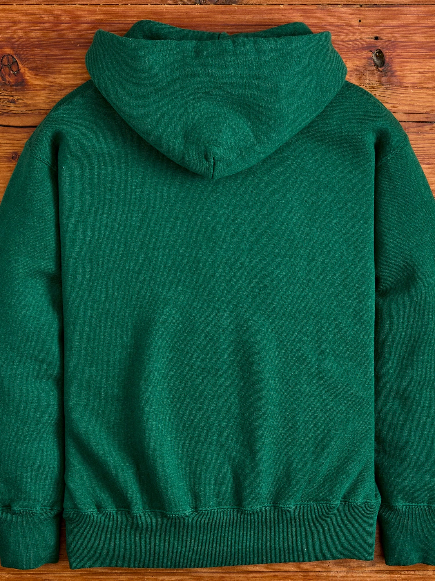 Tsuriami Loopwheel Zip Hoodie in Green