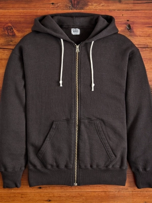 Tsuriami Loopwheel Zip Hoodie in Sumikuro