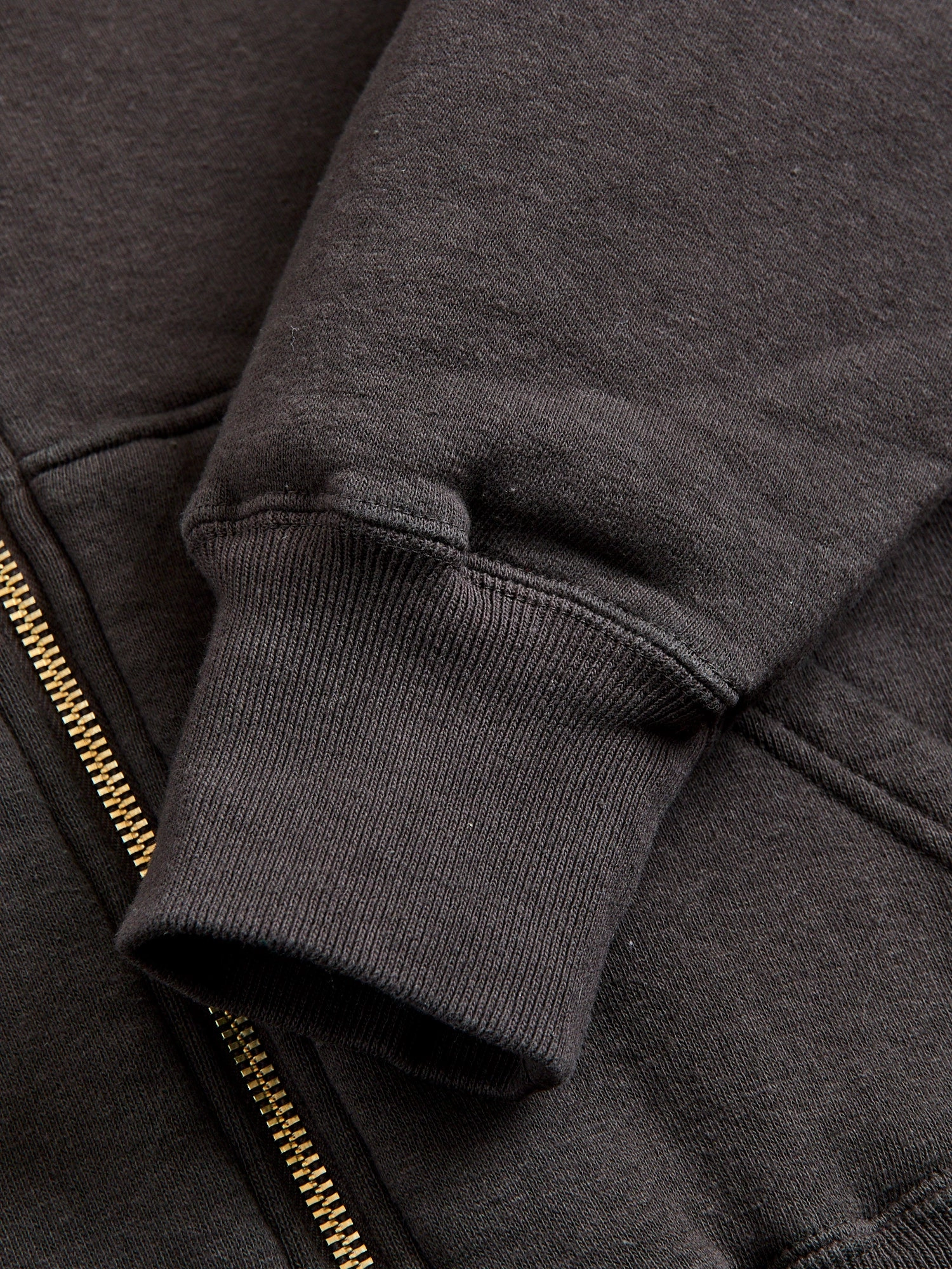 Tsuriami Loopwheel Zip Hoodie in Sumikuro