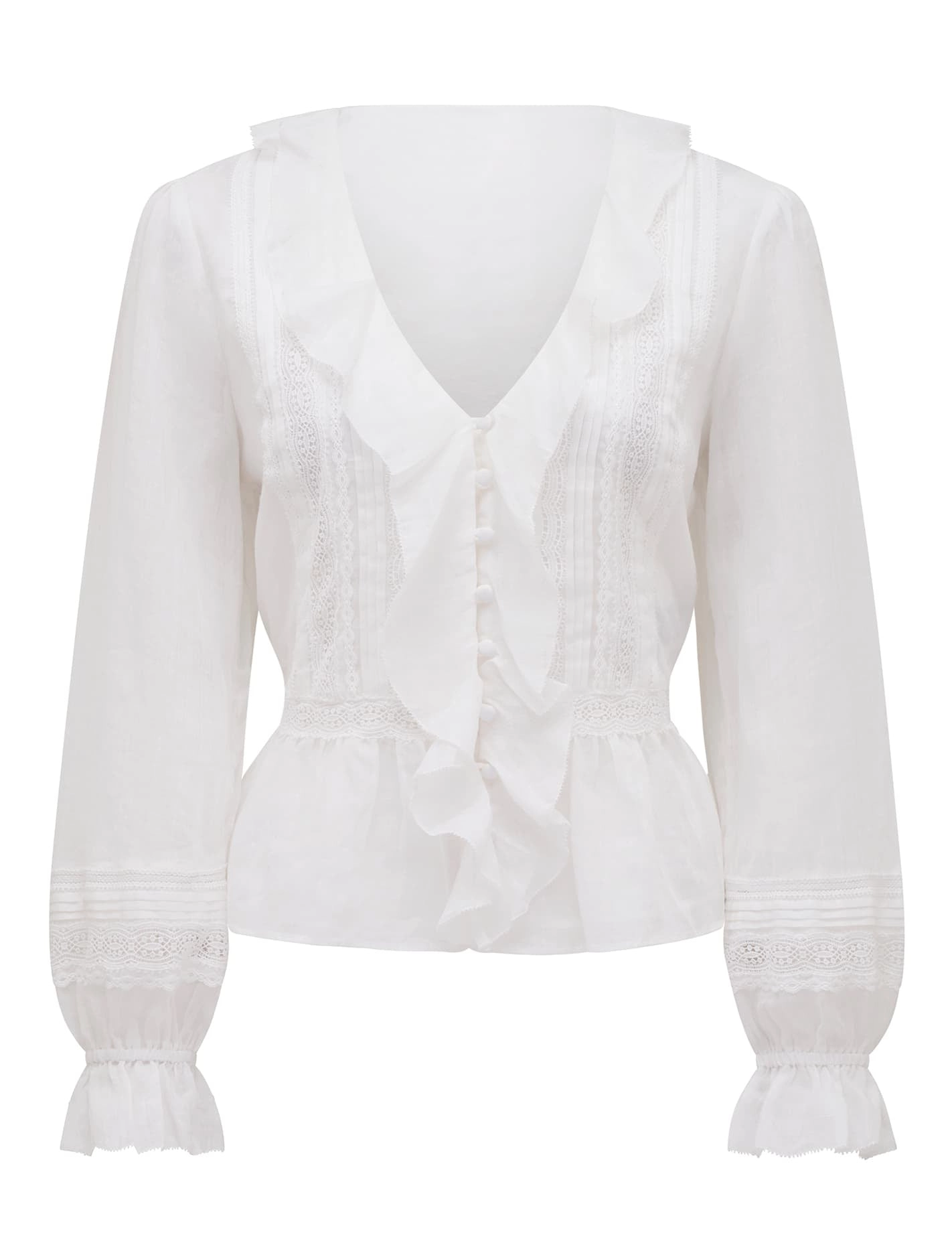 Tully Trimmed Blouse