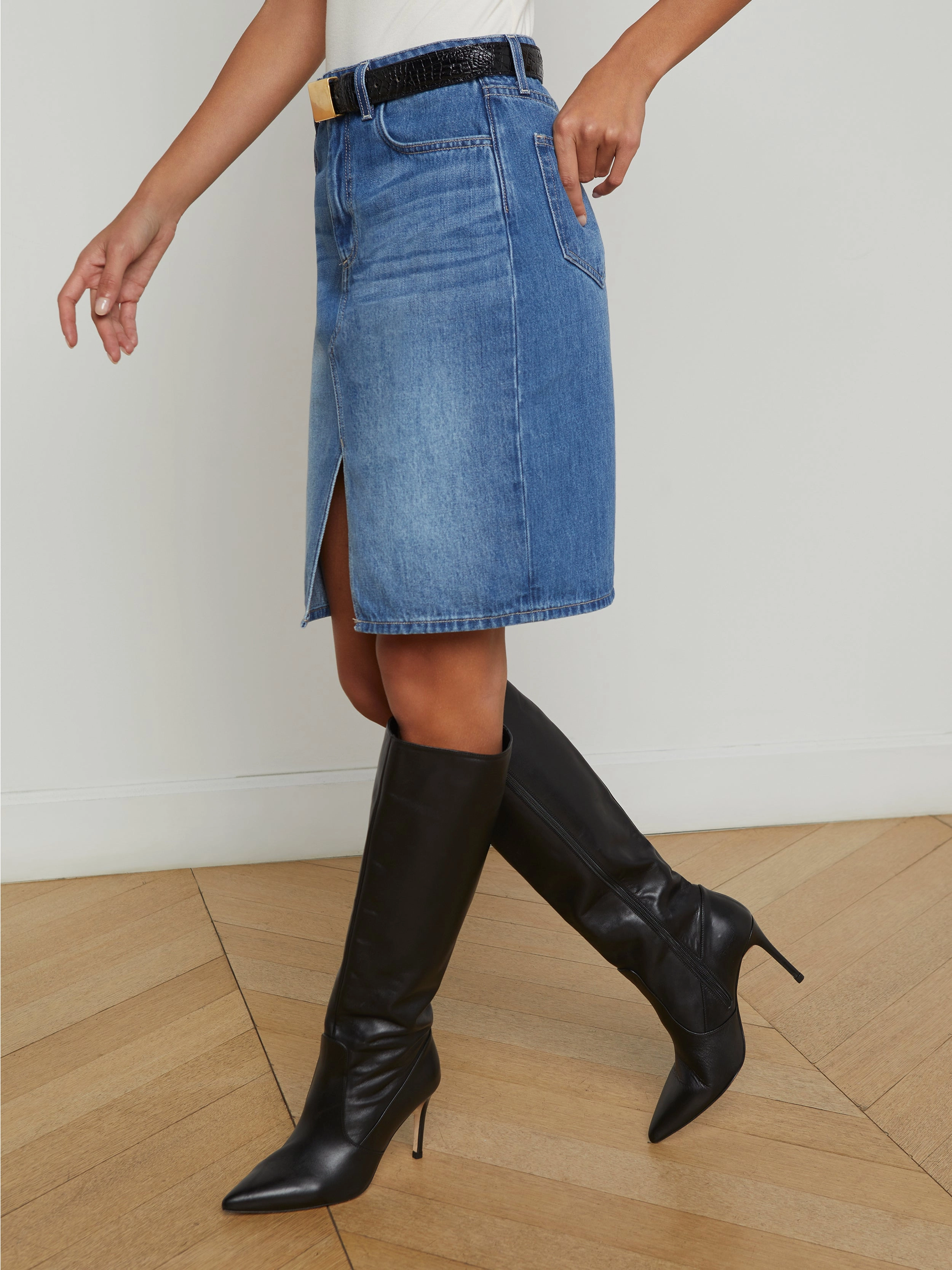 Tylee Denim Skirt