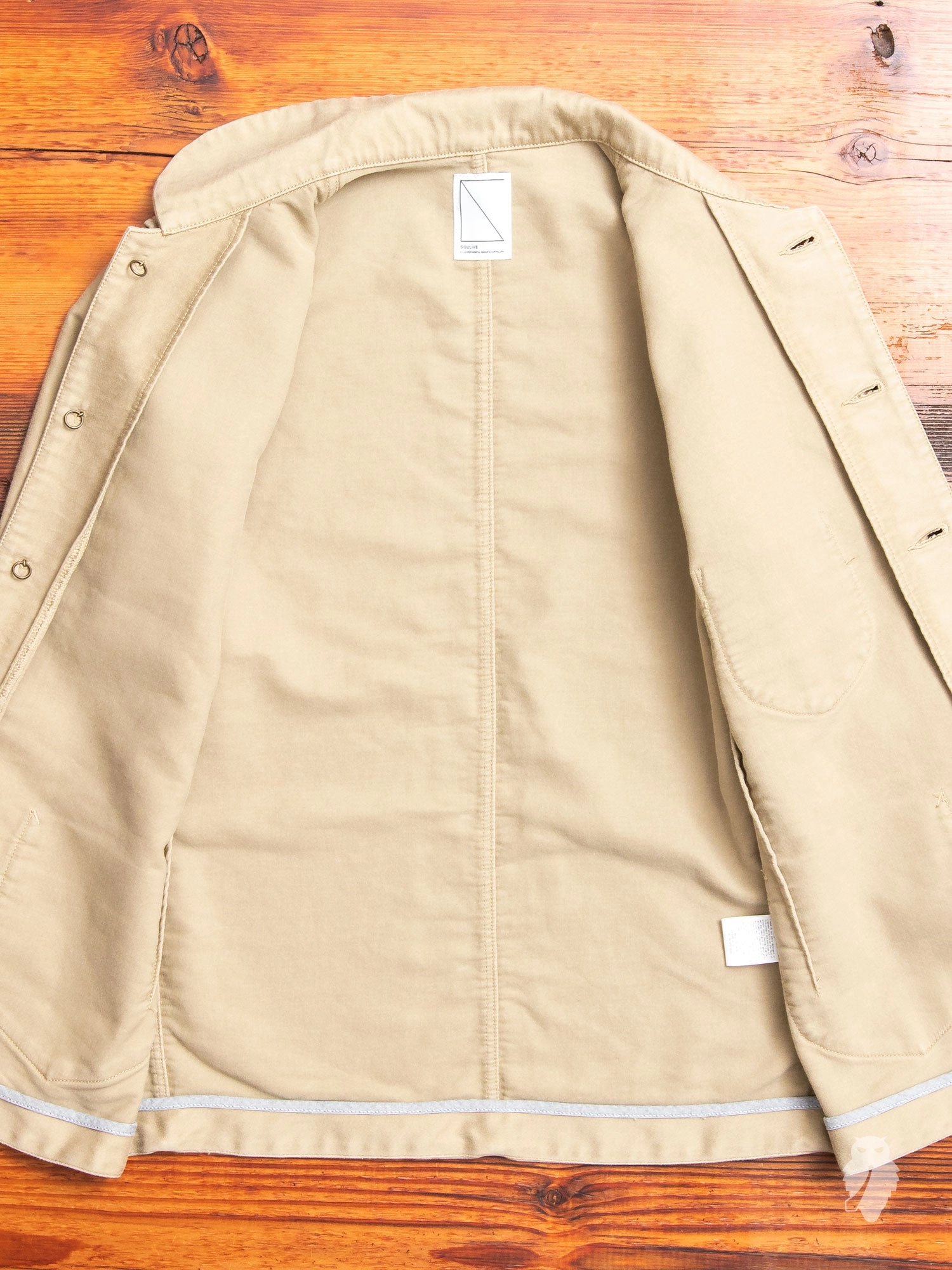 Urchin Coverall Jacket in Beige