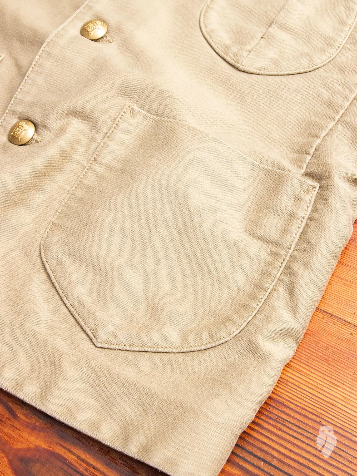 Urchin Coverall Jacket in Beige