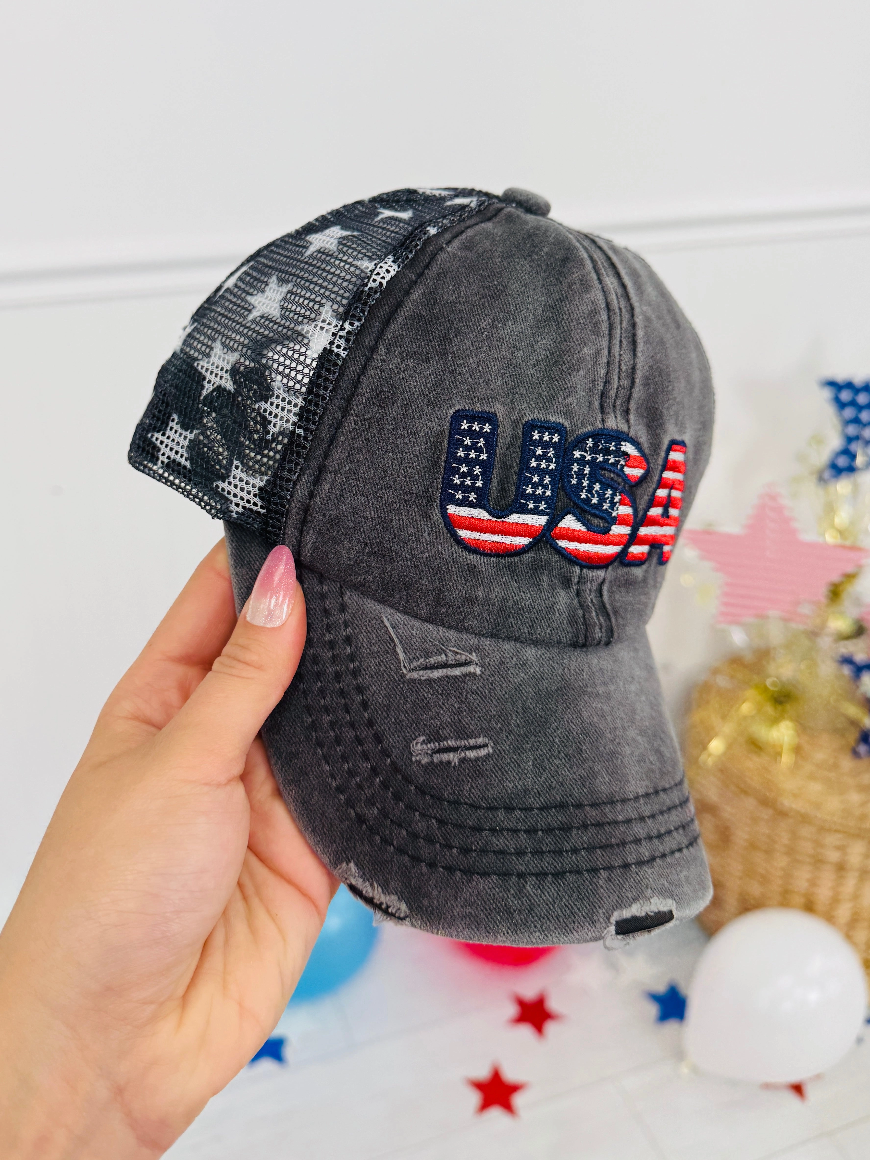 USA Forever Trucker Hat- Multiple Colors!
