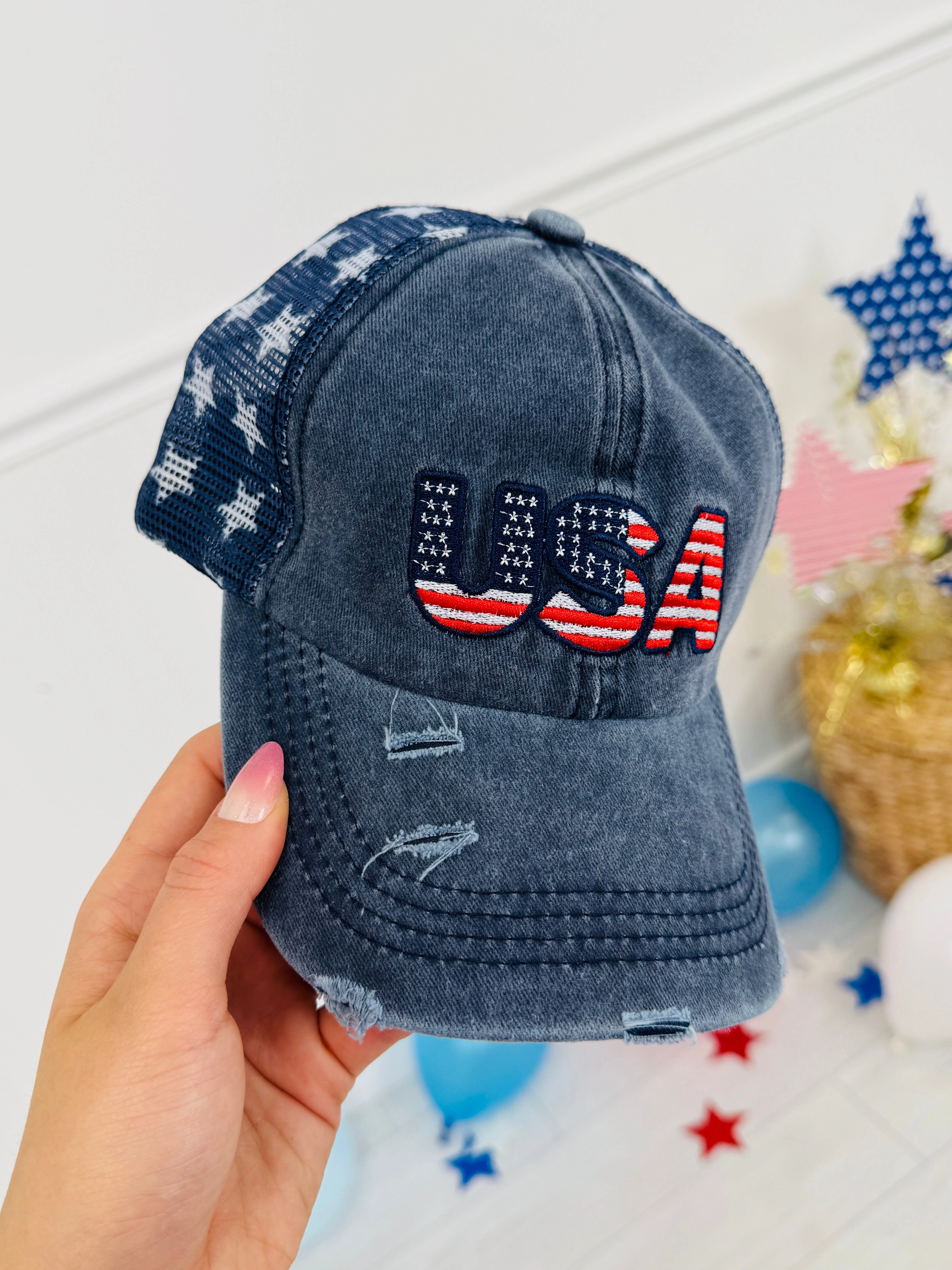 USA Forever Trucker Hat- Multiple Colors!